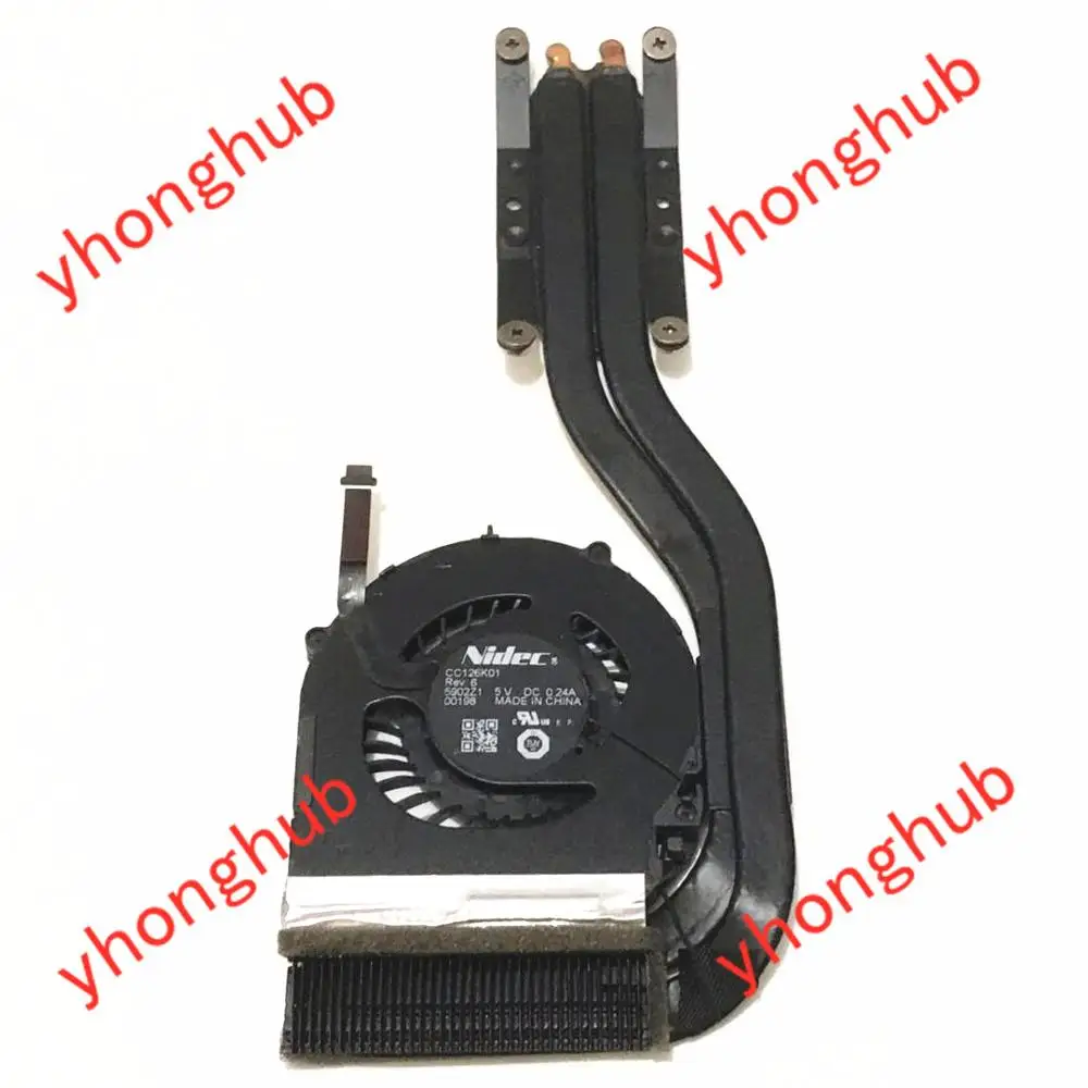 Nidec 04X3829 CC126K01 THINKPAD X1 DC 5V 0.24A 6 проводов теплоотвод охлаждающий вентилятор|heat sink fan|heat