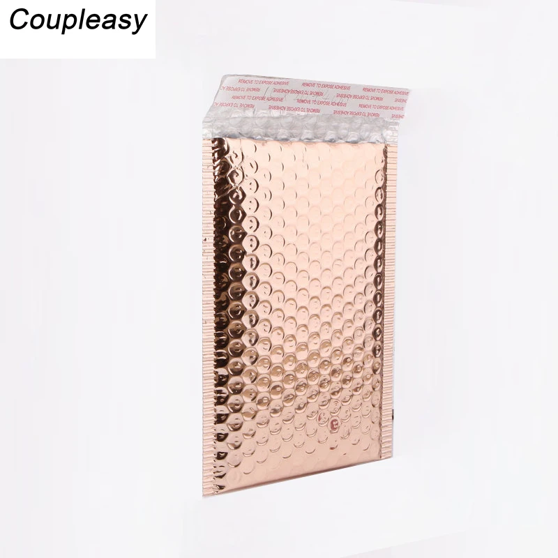 100 шт. высокое качество светильник золотой пузырьковый почтовый пакет