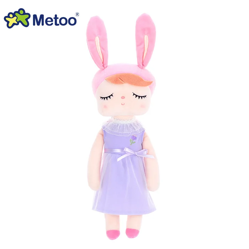 Нарядная кукла Анжела Кролик Metoo Мягкие игрушки Плюшевые животные детские игрушки для девочек Дети Мальчики Детские плюшевые игрушки Мультяшные мягкие игрушки - Цвет: 11