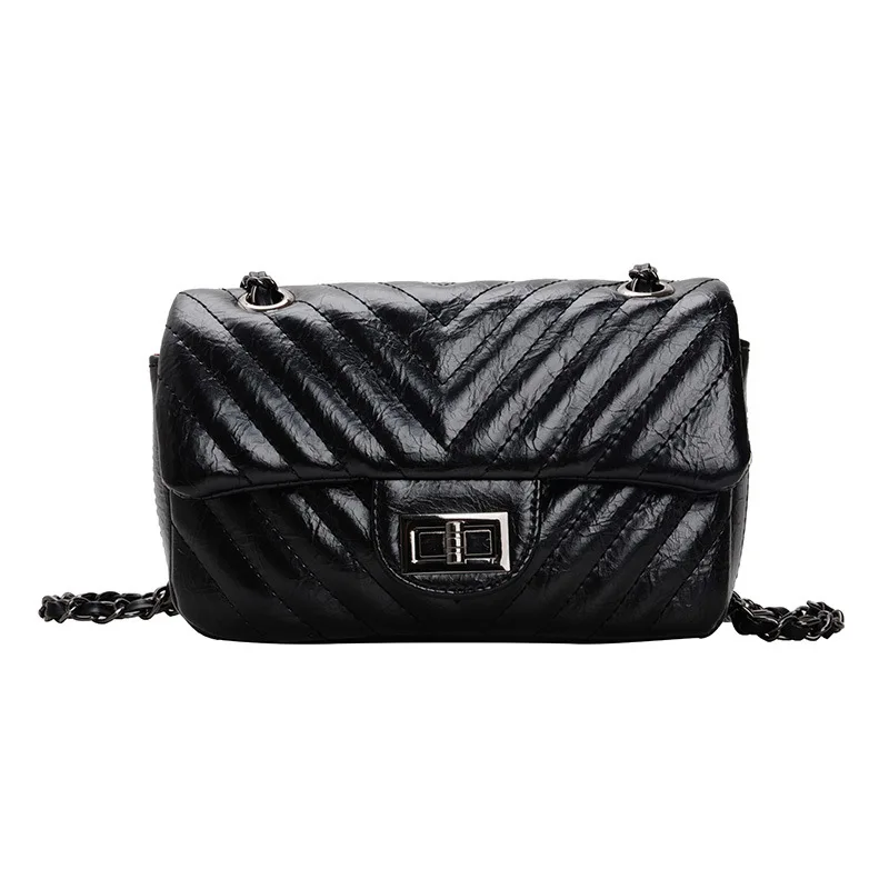 

Spring and summer popular small fragrant wind chain bag Korean style style net red texture Joker shoulder messenger bag