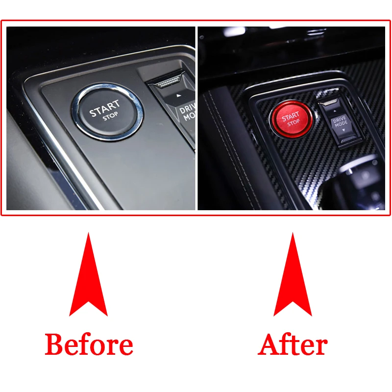 Кнопка запуска двигателя замена крышки ключа аксессуары для переключателя
