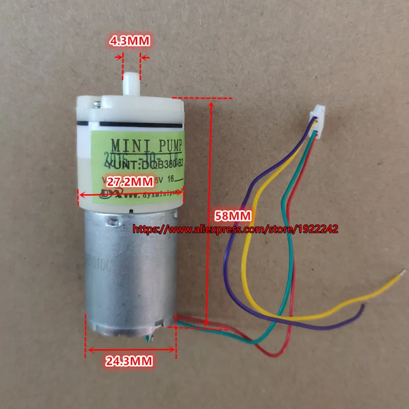 Новый 370 воздушный насос высокого качества 3 в 5 6 DIY ~ | Обустройство дома