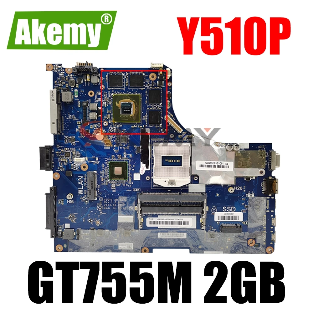

VIQY1 NM-A032 Mainboard For Lenovo ideapad Y510P 15.6'' laptop motherboard GT755M 2GB graphics