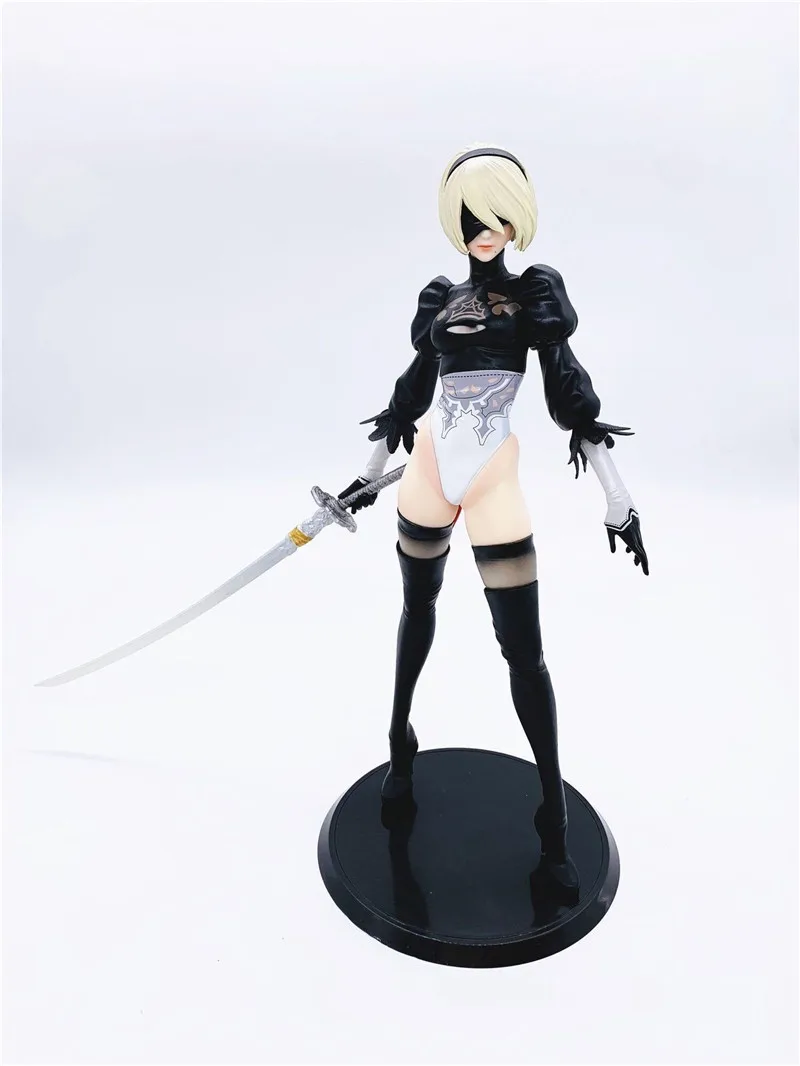 Экшн-фигурка из аниме игры НИР: Automata 2b YoRHa No.2 Type B ПВХ Коллекционная модель игрушки
