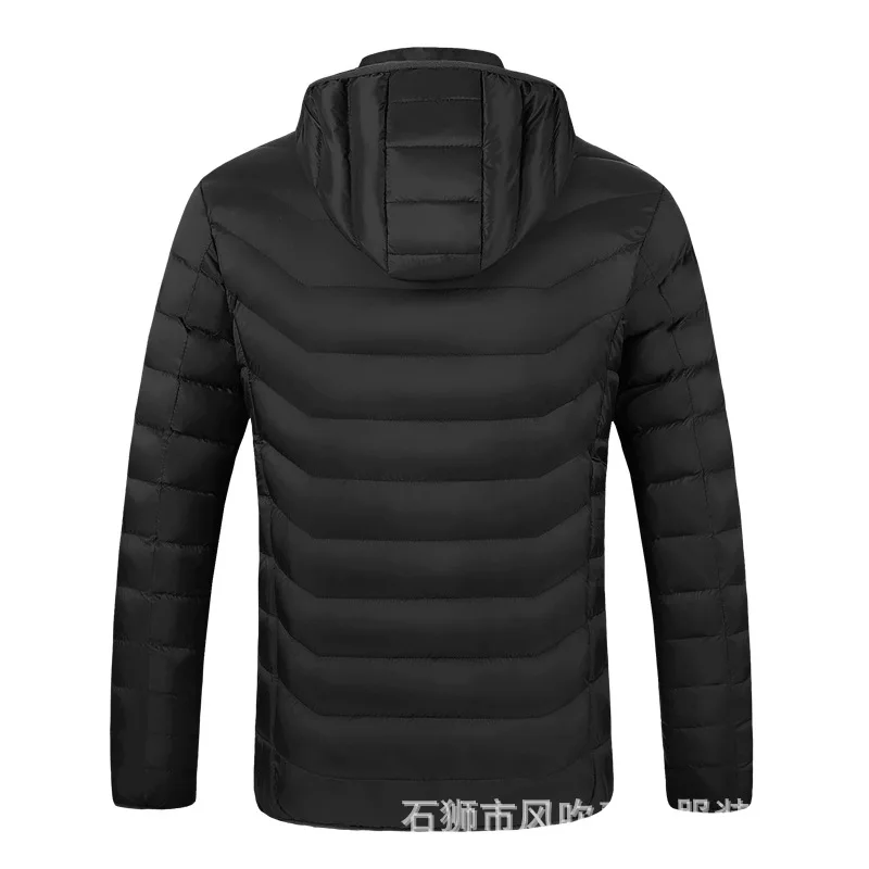 

electric Men's clothing winter wear whole body warm clothes USB charging intelligent men's heating cotton padded clothes