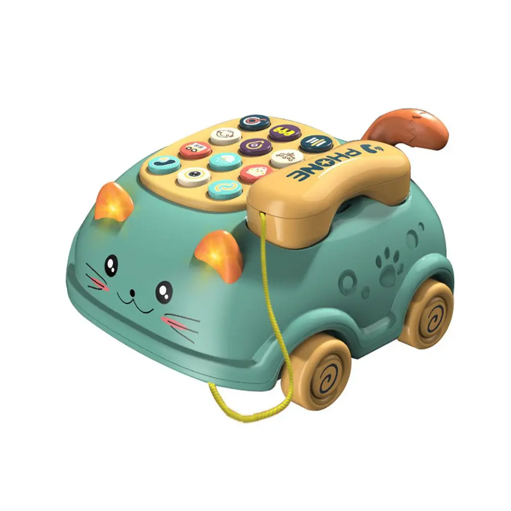 

Детская модель Монтессори, электрическая детская игрушка в виде милой кошки