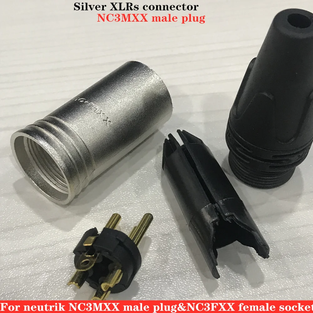 20 шт./лот 10 шт. NC3MXX и 10 шт. NC3FXX для NEUTRIK мужской и женский набор 3 Pin XLR разъем withe высокое качество