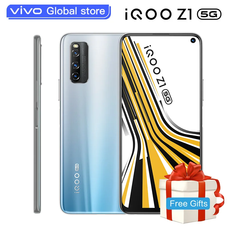 Смартфон vivo iQOO Z1 8 ГБ 256 MTK 1000 Plus 44 Вт 4500 мАч 48 МП|Смартфоны| |