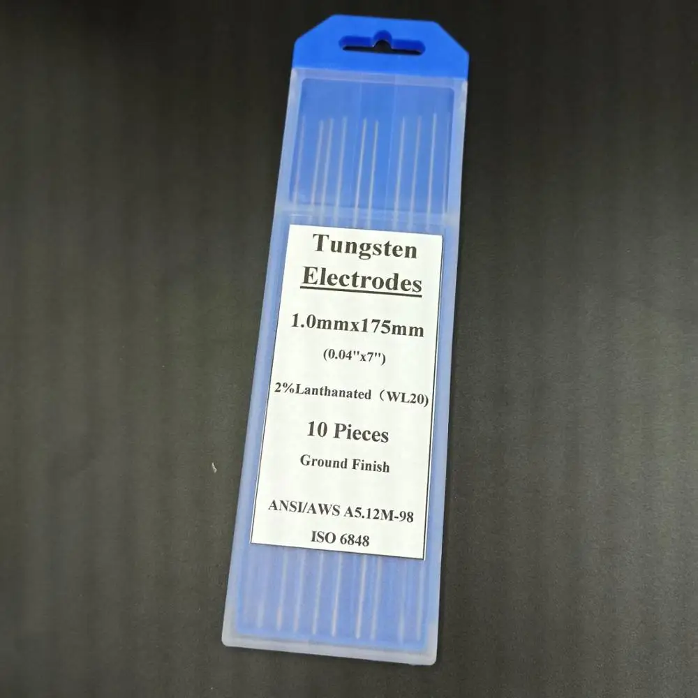 10 шт./компл. 175 мм WL20 2% вольфрамовые электроды для сварочного аппарата 1 0/1 6/2 0/2 4/3 0/3