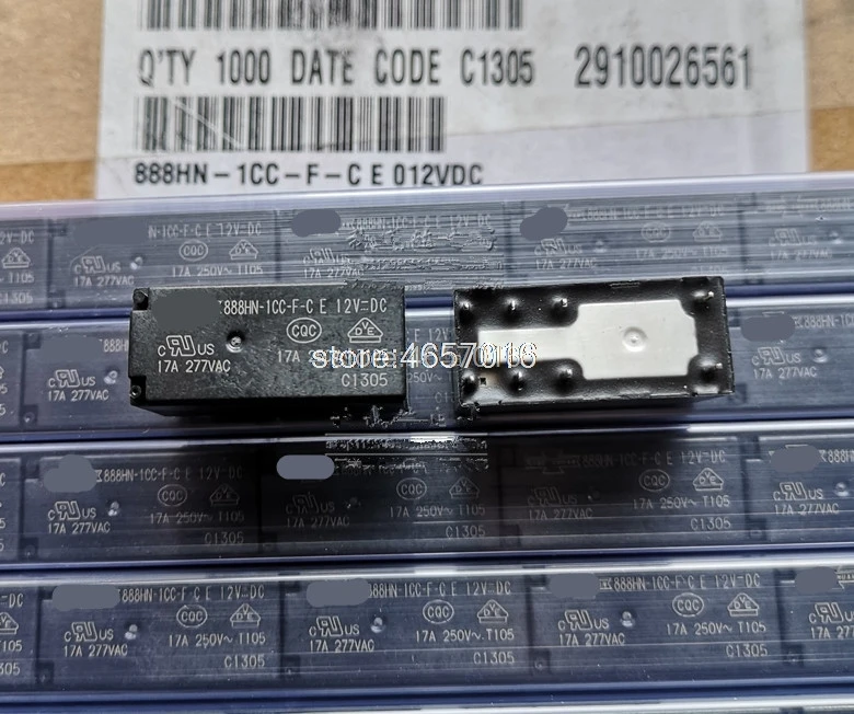 

5 шт./лот 888HN-1CH-F-C-E-12VDC реле 8-контактное 17A