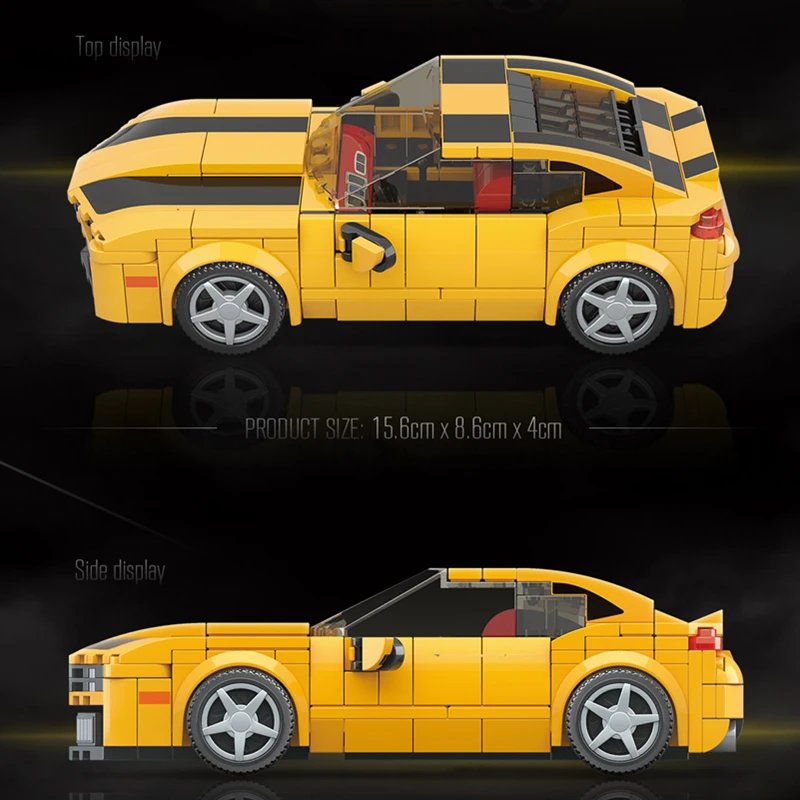 Новинка 2021 скоростной Чемпион Серизе Come-Ro Bumble-Bee Wasp знаменитый суперкар гоночный