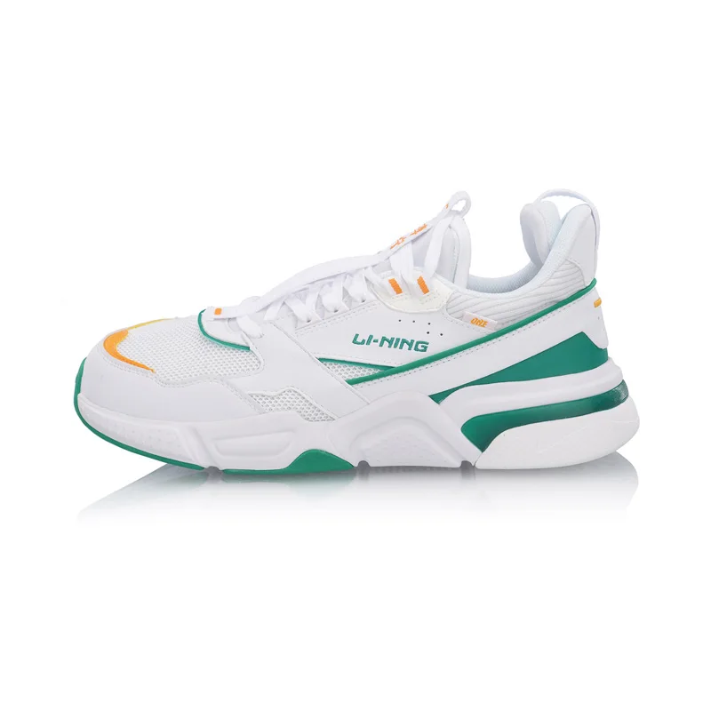 Li-Ning/Мужская классическая обувь 001; стиль жизни; обувь для папы в стиле ретро; удобная спортивная обувь с подкладкой; кроссовки для отдыха; AGCP021 YXB260 - Цвет: AGCP021-4H