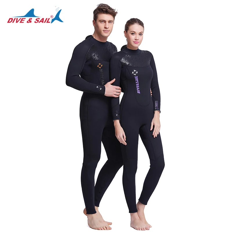 Неопреновый гидрокостюм для дайвинга 3 мм зимний теплый костюм подводного