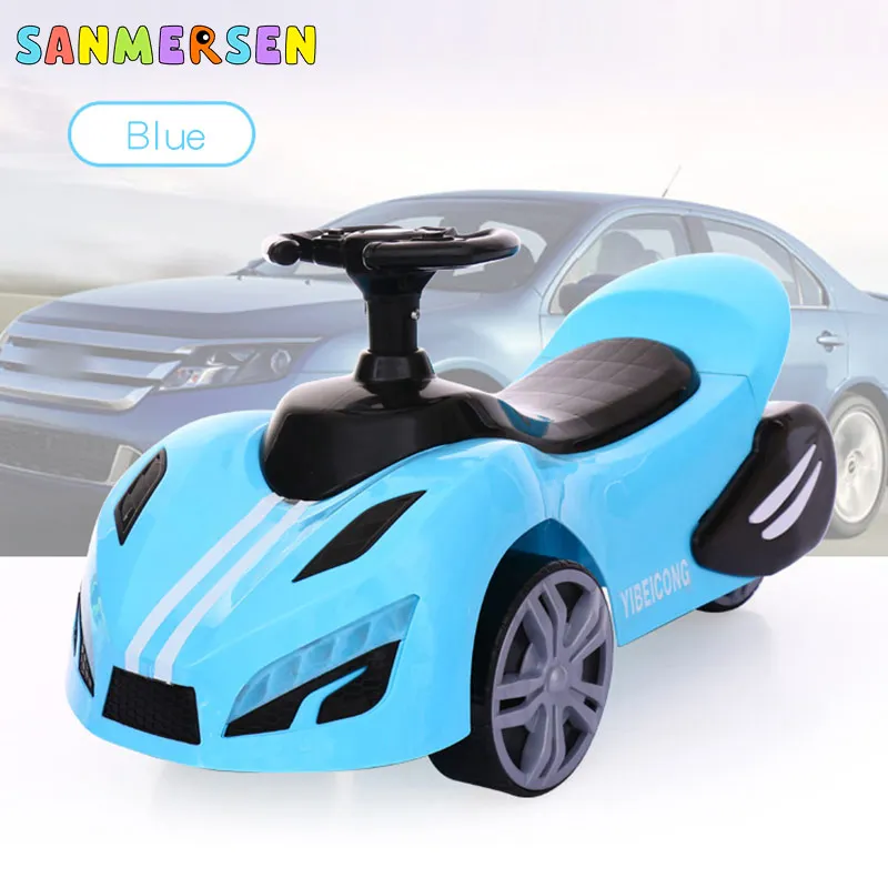 Улучшенный Многофункциональный Детский поворотный автомобиль самокат горка с