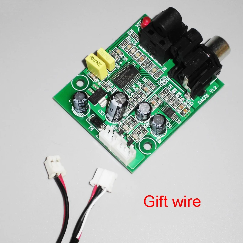 Цифровой декодер DAC CS8416 + CS4344 волоконно-оптический коаксиальный цифровой сигнал