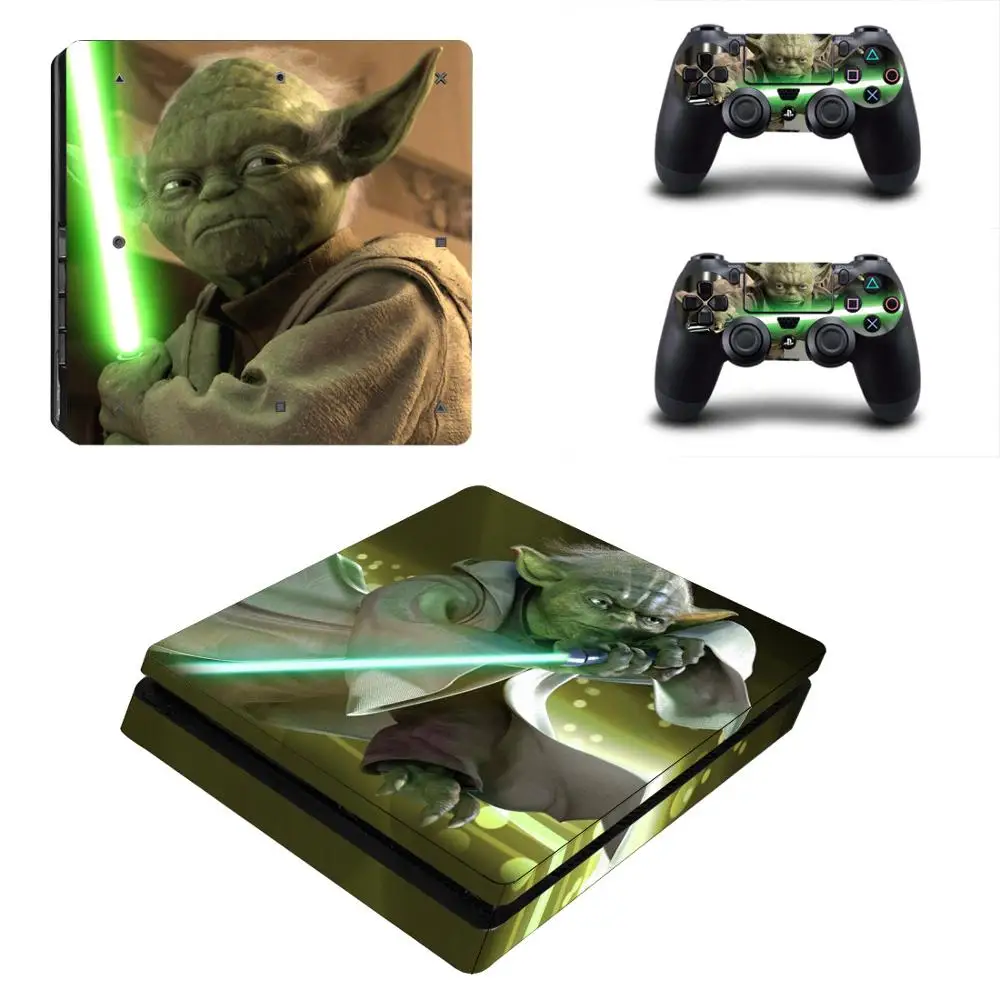 PS4 Slim sticker s Star Wars PS 4 Play station виниловые наклейки для playstation консоли и