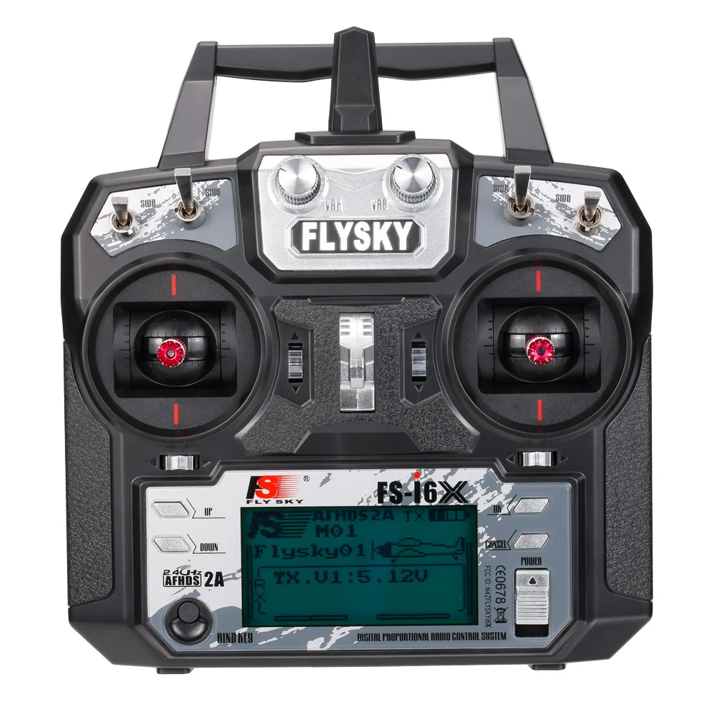 Flysky FS i6X 2 4 GHz 10CH AFHDS 2A RC передатчик с iA6B приемником для радиоуправляемого дрона