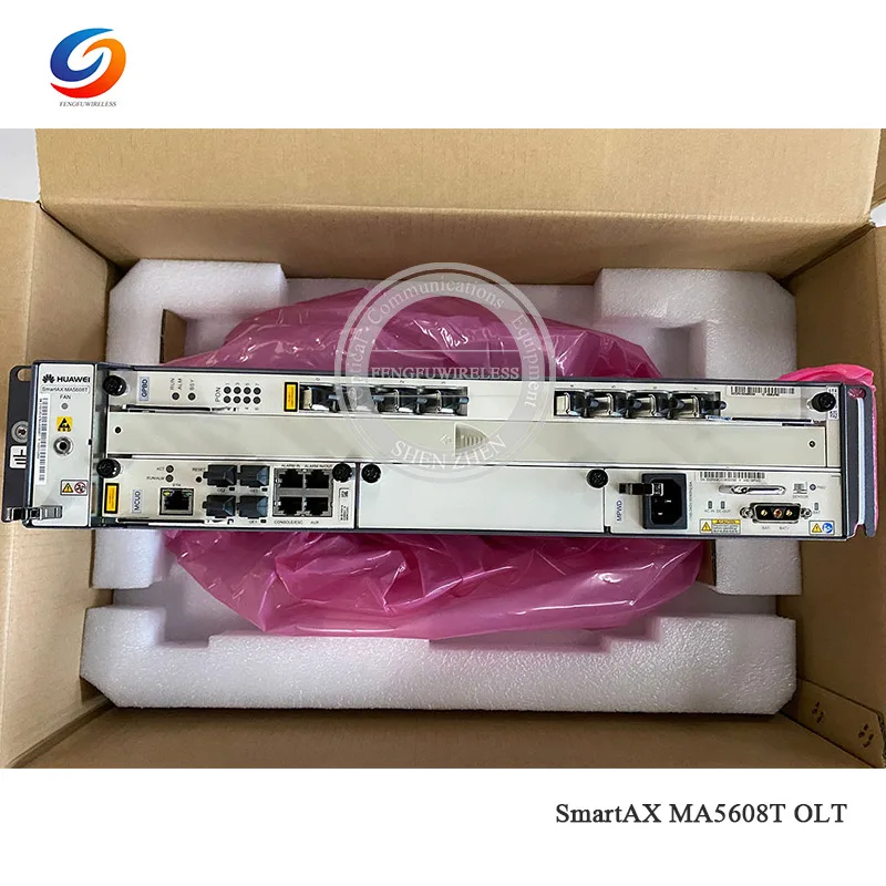 100% Оригинальный блок питания переменного тока Hua wei GPON OLT MA5608T 1G с 8 портами GPBD класс