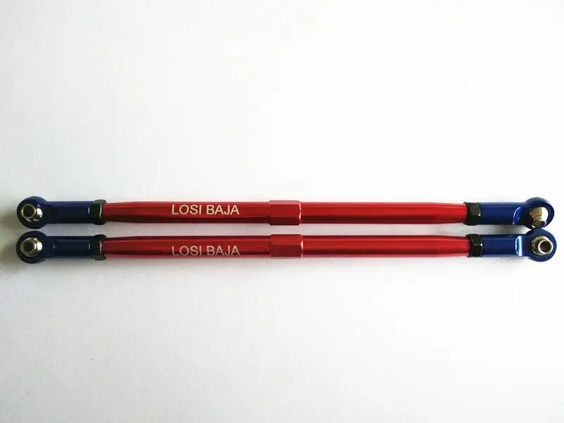 Алюминиевая задняя Поперечная рулевая тяга для 1/10 Losi baja rey Rock Rey 4wd rc
