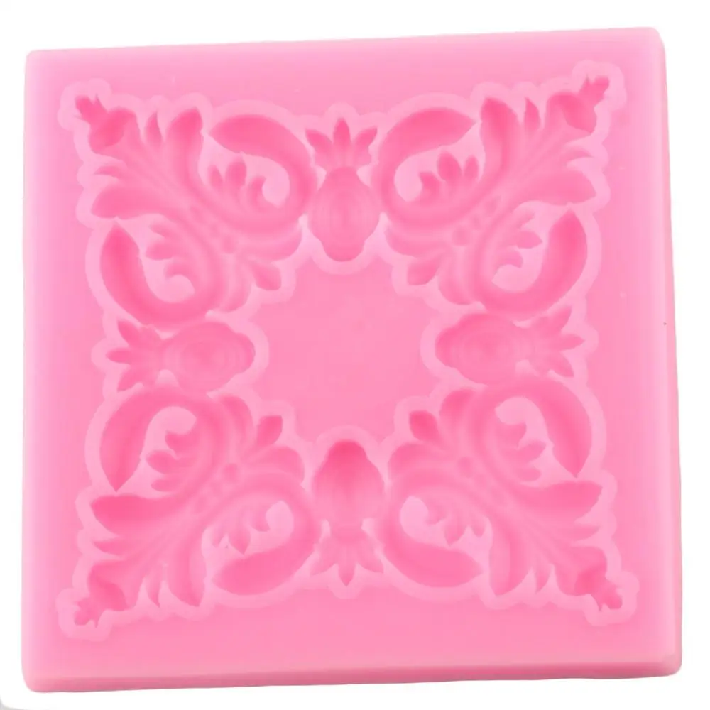 Силиконовые формы для выпечки цветов рельефная форма мастики инструменты