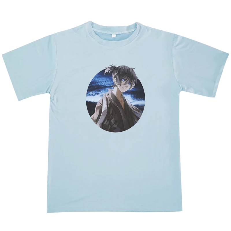

Hot Sale Fashion Summer 2021 New Ainime Noragami T-shirt Yato Men's Casual Tshirts O-neck Hip Hop Short Sleeve Tees Tops