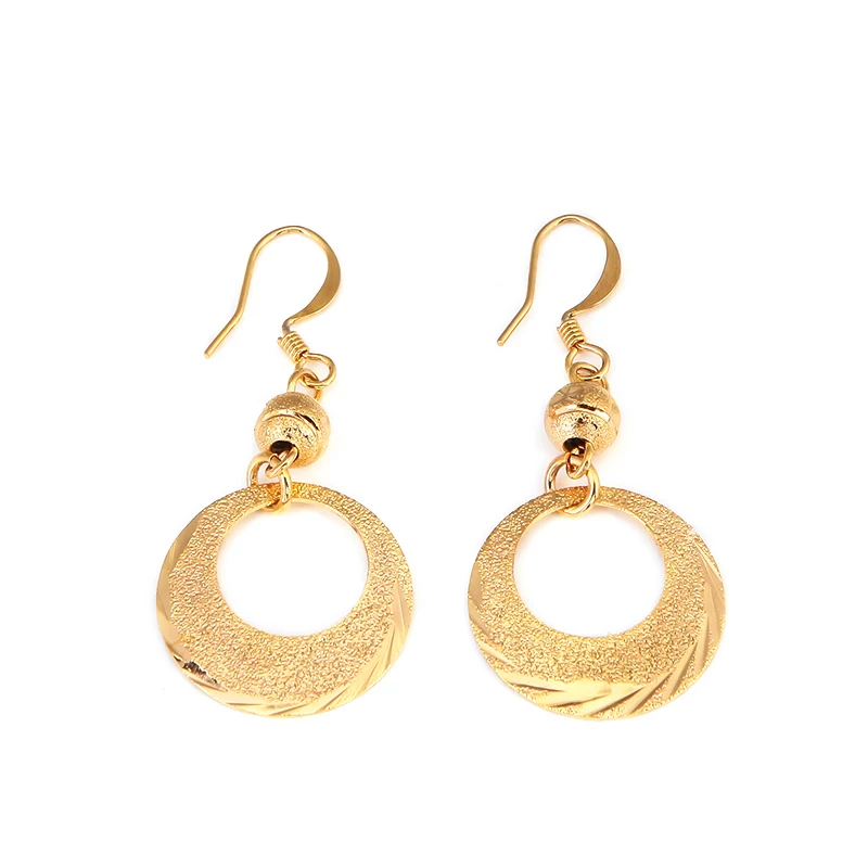 Женские серьги ручной работы золотого цвета в африканском стиле ювелирные