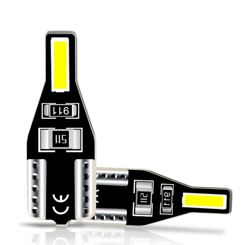 

T10 7020SMD светодиодный автомобилей CANBUS Error Free Клин лампочки 3W 6500k 220lm карта купольный светильник Боковой габаритный фонарь автомобиля освещени...