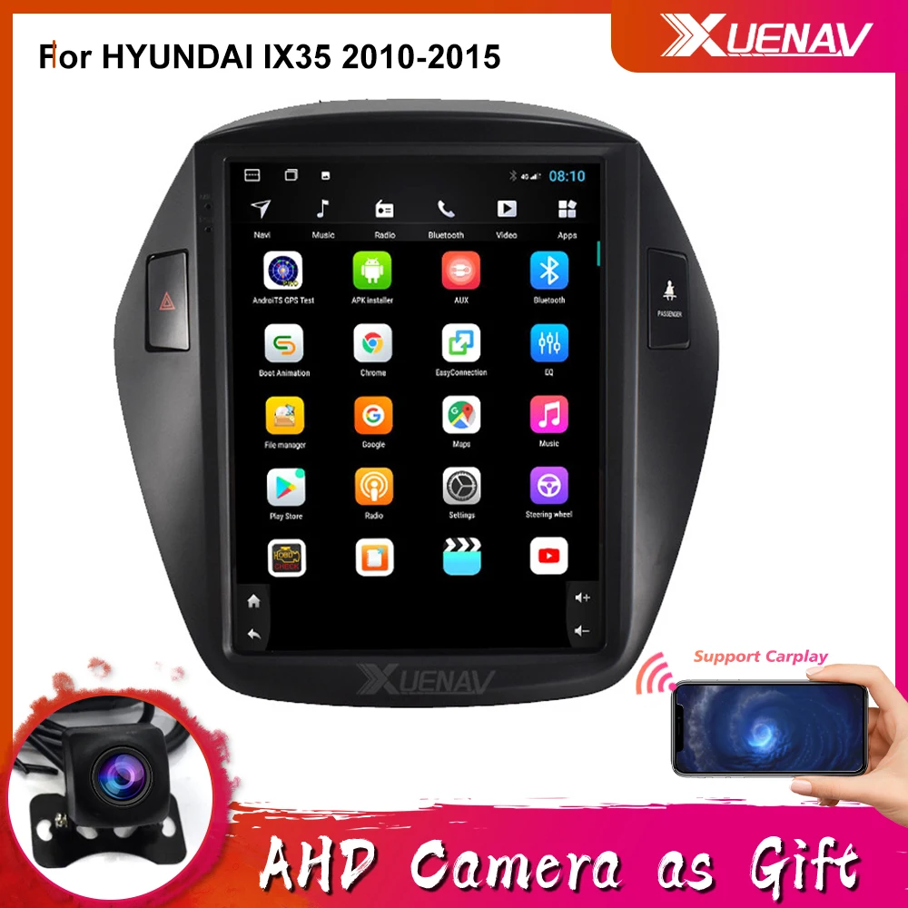 

Авторадио вертикальный экран для HYUNDAI IX35 2010 2011 2012 2013 2014 2015 автомобильный радиоплеер GPS мультимедийный плеер навигация