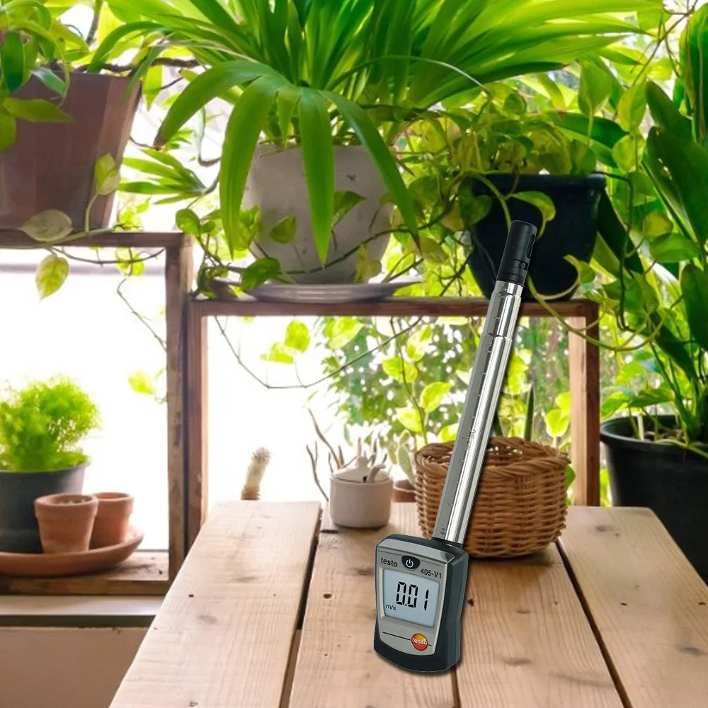 Тепловой Анемометр Testo 405 V1 ручной цифровой анемометр внутренний прибор для
