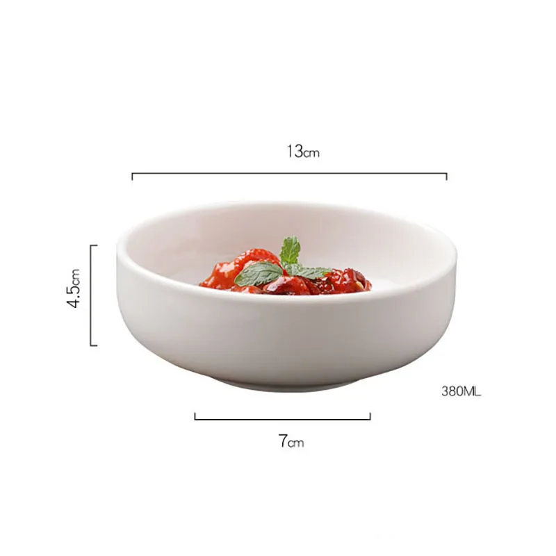 Чаша кимчи суповая чаша искусственная десертная круглая короткая керамическая