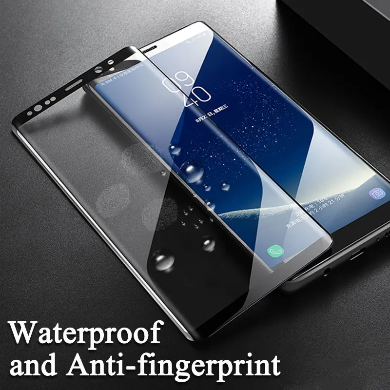tempered glass phone case For Samsung Galaxy S9 S8 Plus S7 S6 Edge Screen Protector on Galaxi 8s 9s 7s S 9 8 7 6 edge 3d |