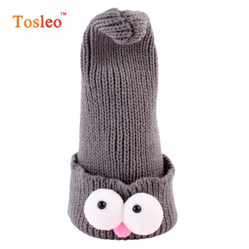 Детская шапка милая мультяшная однотонная детская для фото реквизит Мягкая