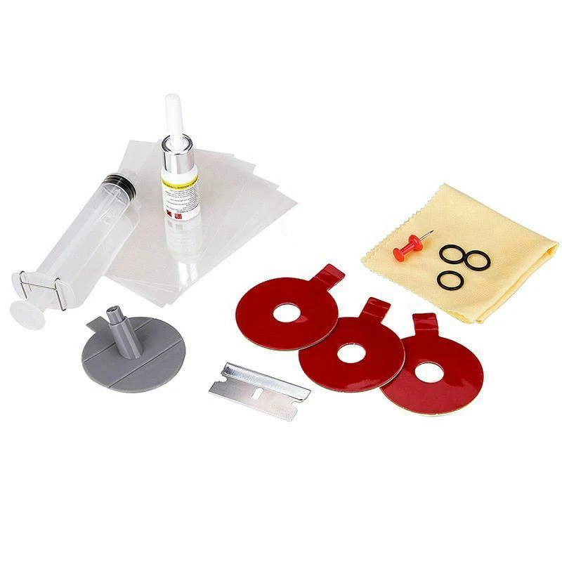 

DIY Car Windshield Repair Kit Tools Auto Glass Windscreen Repair Set Give Protective Windshield Repair Sets