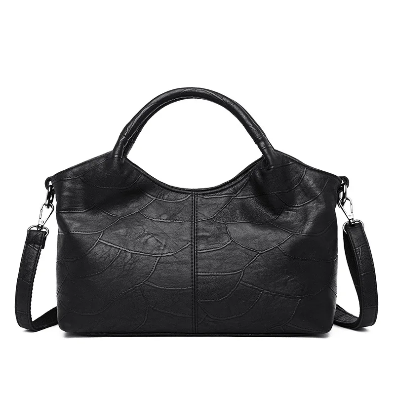 

Women's Bag 2019 New Fashion Retro Middle Age Women's Bag Mother's Bag Large Capacity Single Shoulder Messenger Handbag