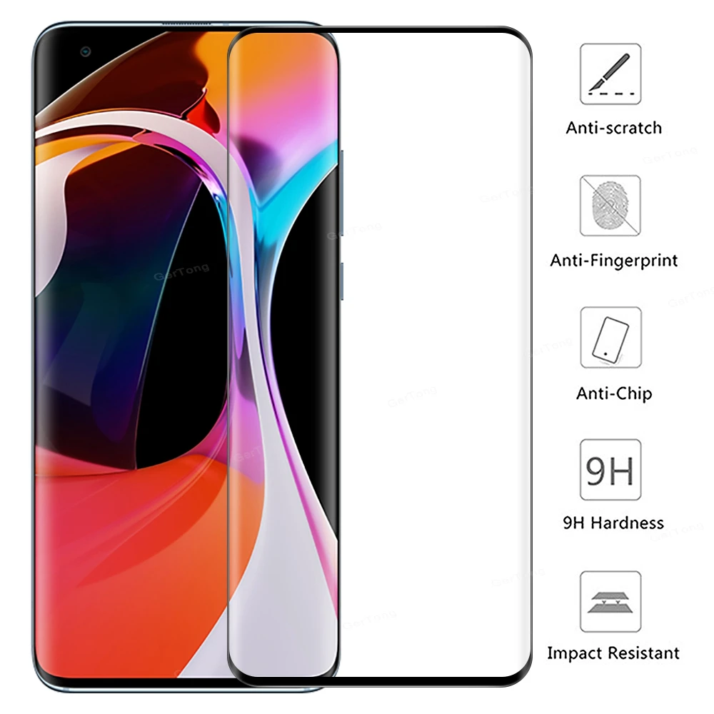 Full Cover Screen Protector Glass For Xiaomi Mi 10 Pro Mi10 Lite Note Tempered Toughened Protective | Мобильные телефоны и