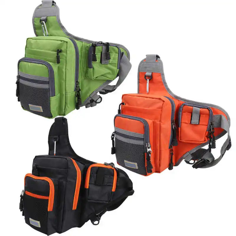 Сумка для рыболовных приманок нагрудная сумка из ткани Оксфорд катушки удочки и