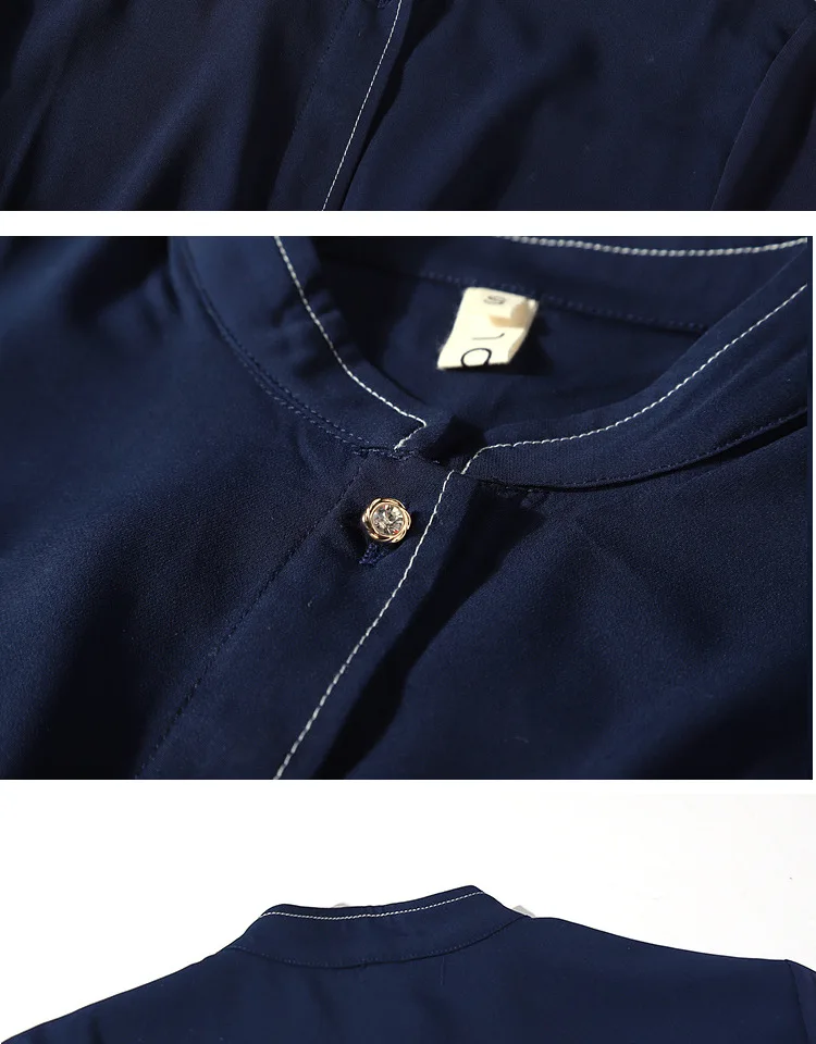 Женская свободная рубашка VomVoa повседневная универсальная с длинным рукавом в