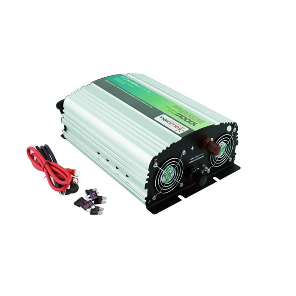 

home ups 24Vdc to 110V/120Vac 1000 watt 1KW power inverter with battery charger
