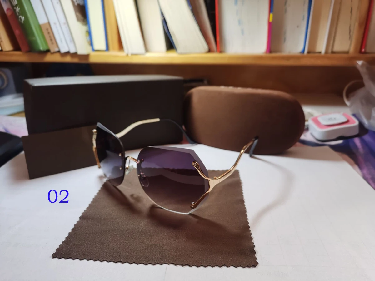 9950 Брендовые женские солнцезащитные очки модные вечерние UV400 УФ большого линзы