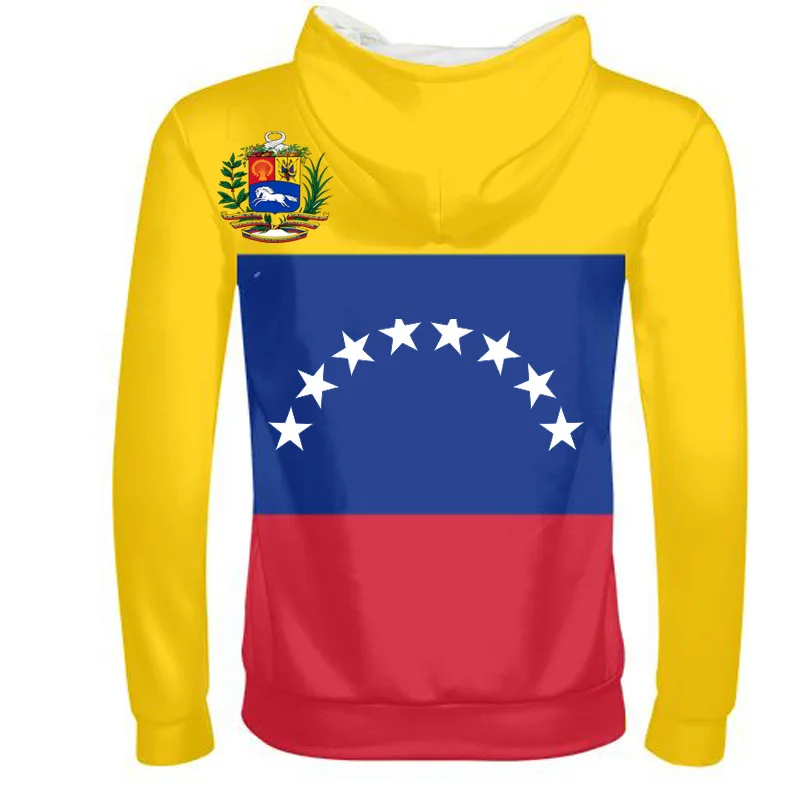 Мужская толстовка на молнии с надписью «VENEZUELA man», «сделай сам», на заказ», одежда колледжа испанской страны
