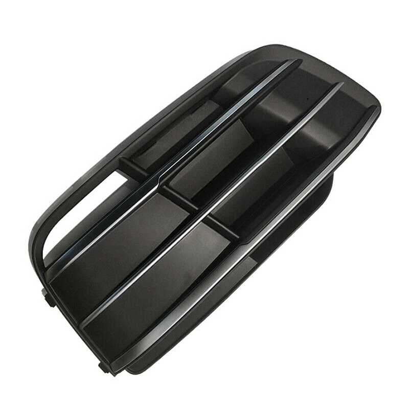 

1Pair Car Front Bumper Grille Grill Fog Light Lamp Cover Trim For- Q5L 2018-2020