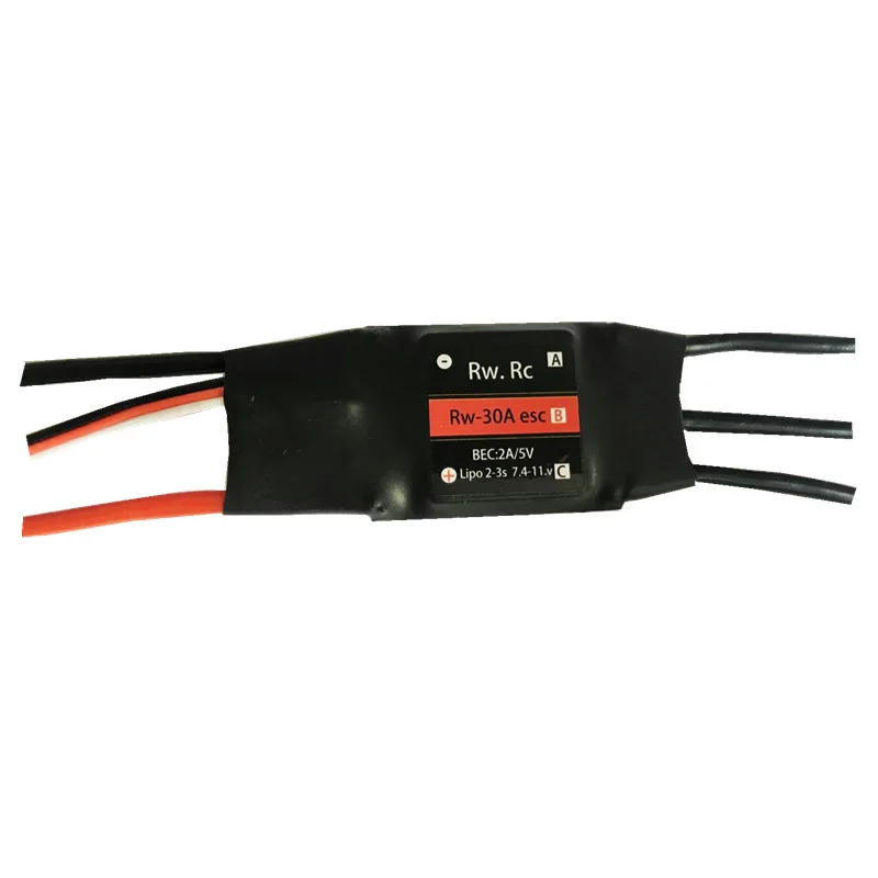 rw rc 2 6s 30a50a70a125a200a esc 5v2a 5v5a ubec бесщеточный конт