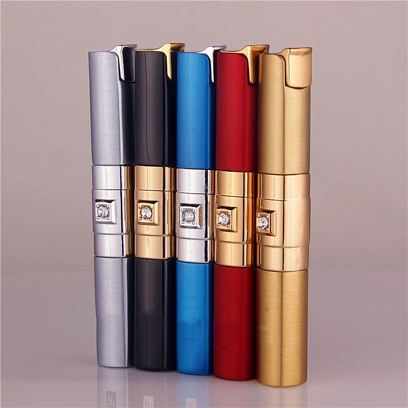 Бутановая газовая зажигалка в стиле ретро ветрозащитная портативная Зажигалка