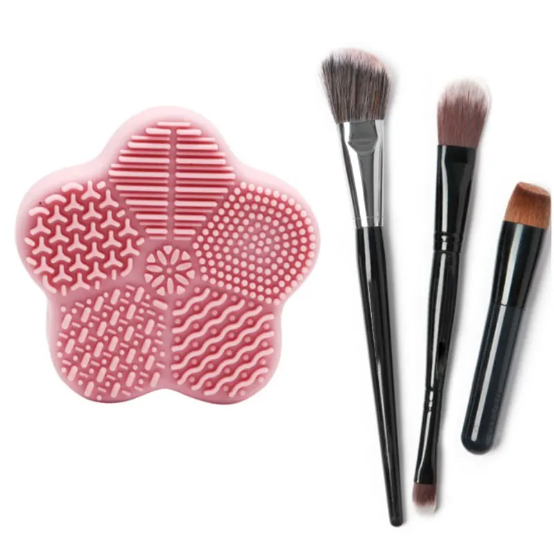 

Silicone Makeup Brush Cleaner Pad Make Up Washing Foundation Brush Cleaning Mat