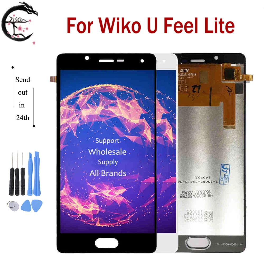 ЖК дисплей для Wiko U Feel Lite Ufeel Prime feel Fab/GO сенсорный датчик дигитайзер в сборе замена