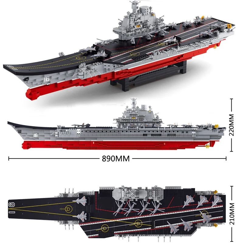 Модель Sluban строительные блоки морская подводная лодка военный корабль самолет Aircrafted Перевозчик военный корабль боевой крейсер Фрегат игрушки