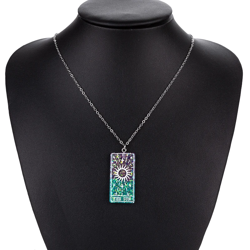 

1PC Women Necklace Tarot Card Jewelry