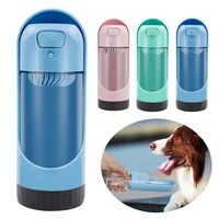 portable pet dog water bottle drinking bowls for travel outdoor puppy cat water dispenser feeder drinker for small large dogs