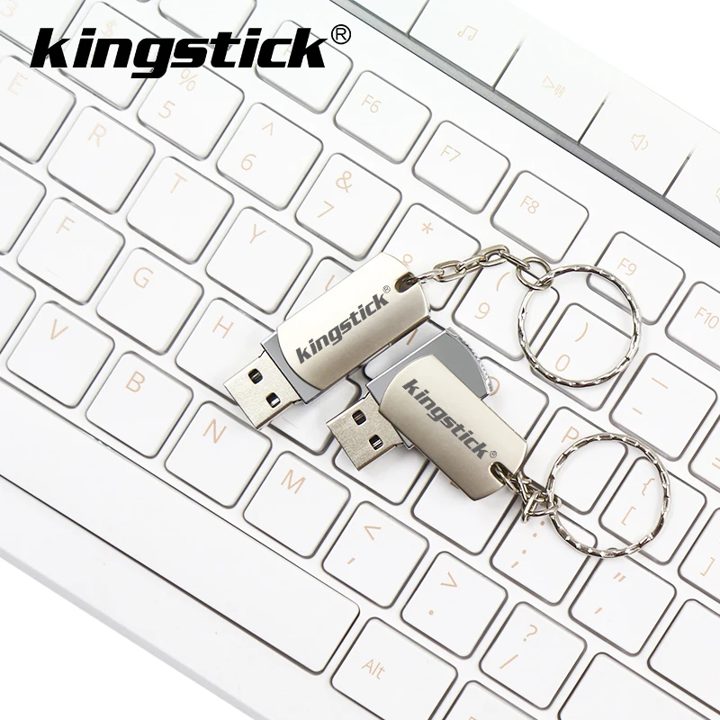 Флешка Kingstick металлический флеш накопитель 4 ГБ 8 16 32 64 128 карта памяти usb