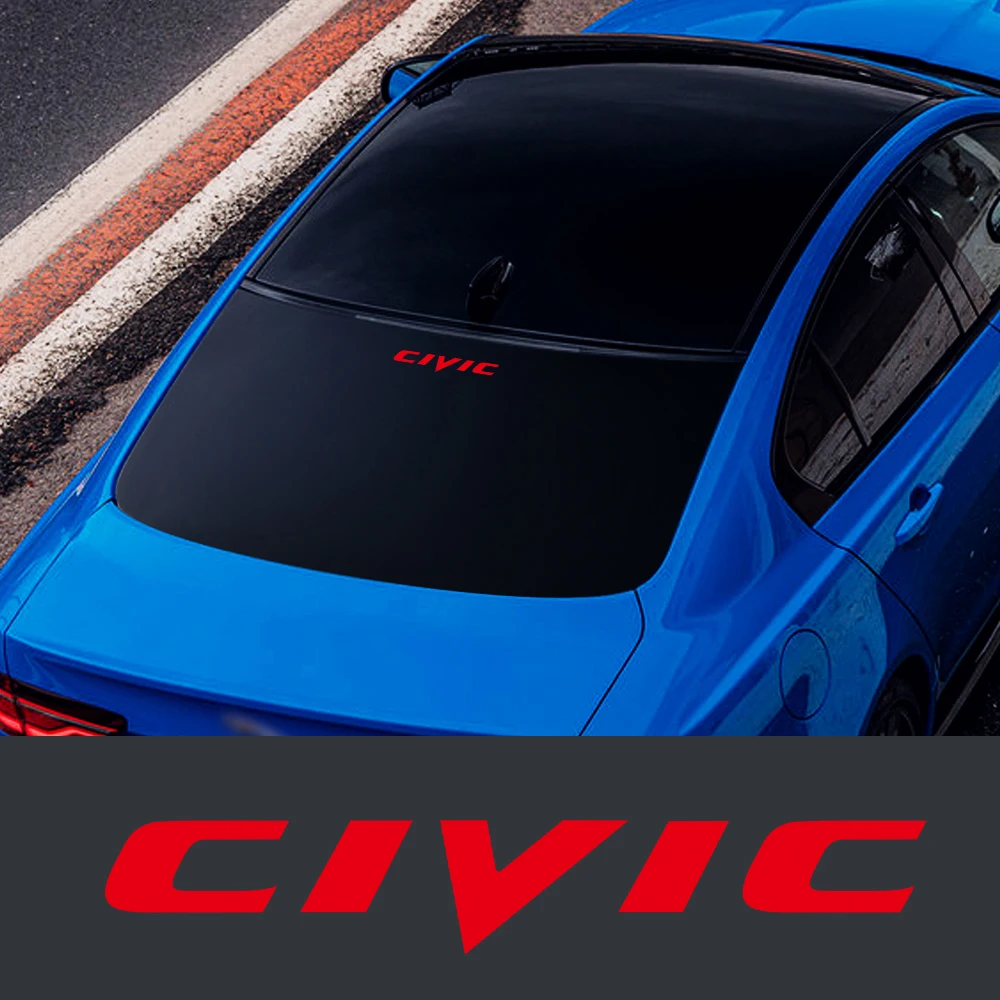 1 шт. передний и задний зонтик с логотипом Civic|Наклейки на автомобиль| |